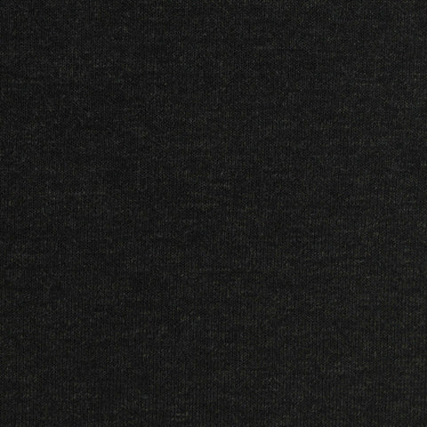 Polyester Cotton Scuba Knit Fabric, 300 gsm, 175 cm — Black