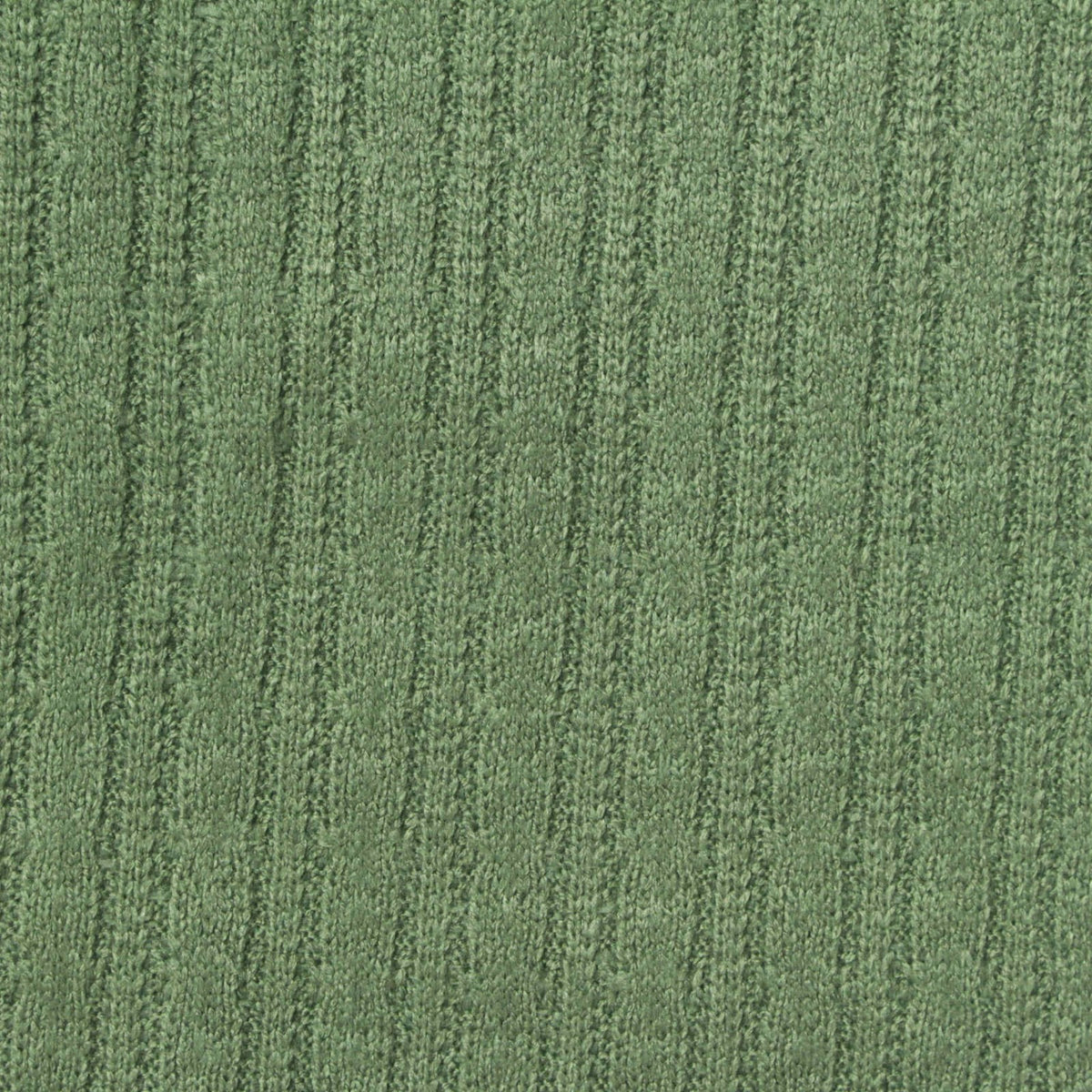 Jacquard Polyester Viscose Blend Rib Knit Fabric, 360 gsm, 160 cm — Green