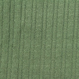 Jacquard Polyester Viscose Blend Rib Knit Fabric, 360 gsm, 160 cm — Green