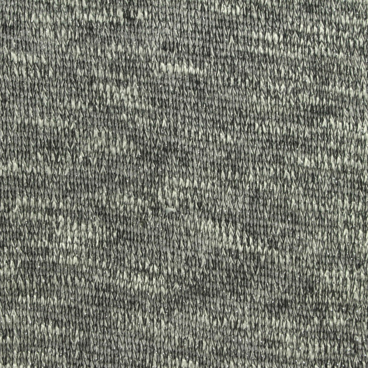 Heathered Grey Marl Chunky Knit, Viscose-Poly, 220 gsm