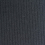 Polyester Stretch Rib Knit Fabric, 280 gsm, 125 cm — Navy