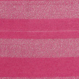 Pink Horizontal-Stripe Chunky Knit, Polyester