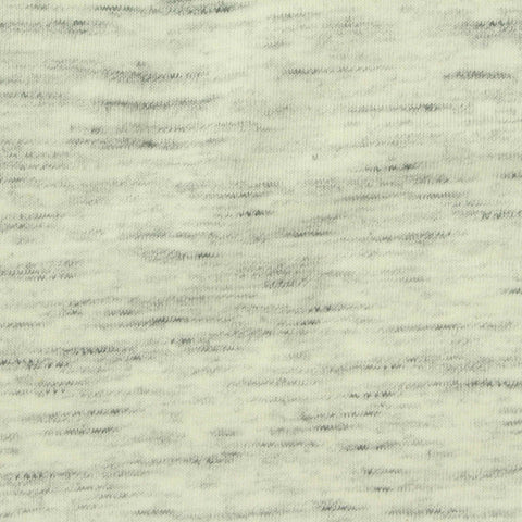 Cream Marl Jersey Knit, Cotton-Modal