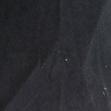 100% Polyester Knit Fabric, 200 gsm, 150 cm — Black