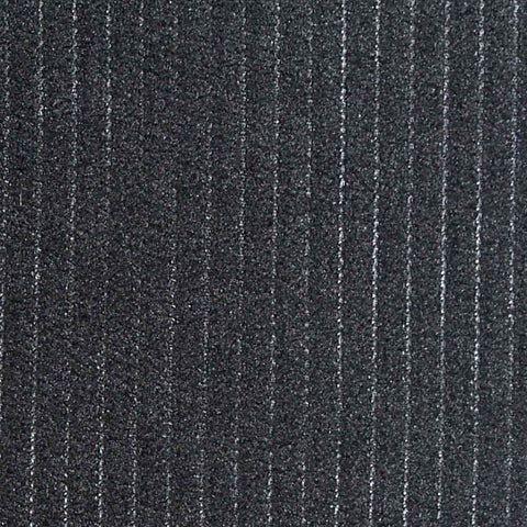 White Pinstripe Fabric, Polyester