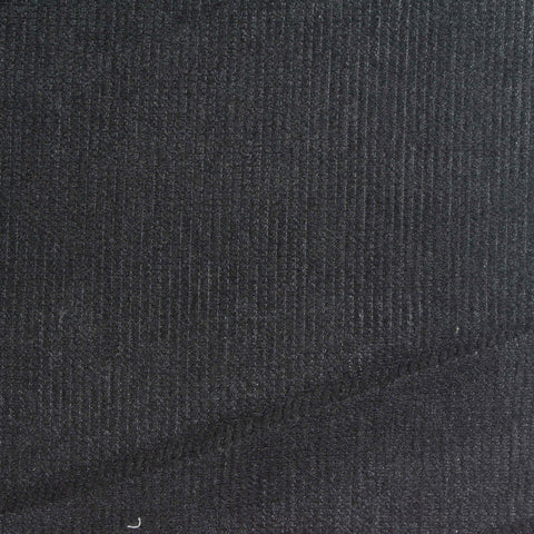 Grey Vertical-Stripe Knit, Polyester, 200 gsm