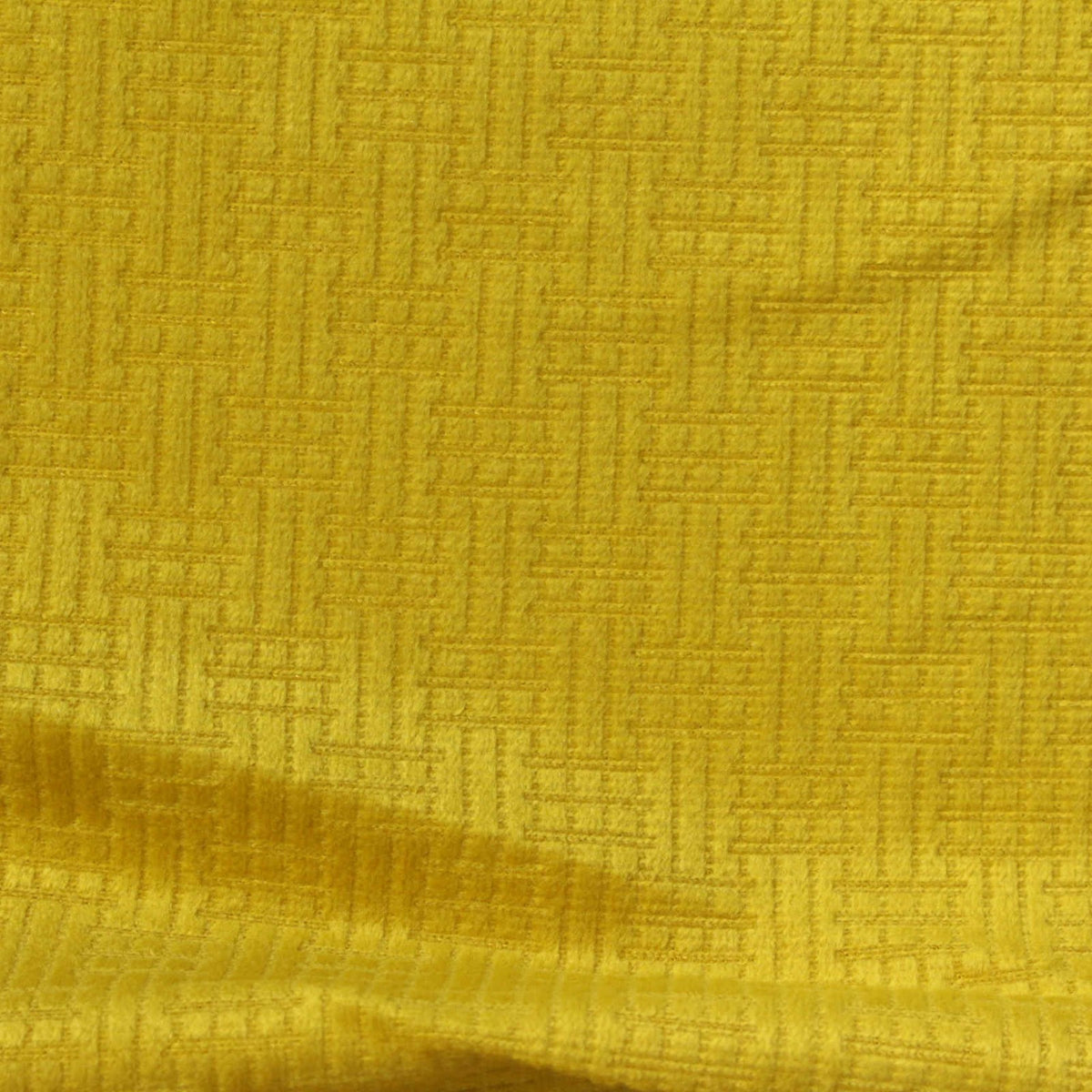 Yellow Tone-on-Tone Jacquard, Polyester, 180 gsm