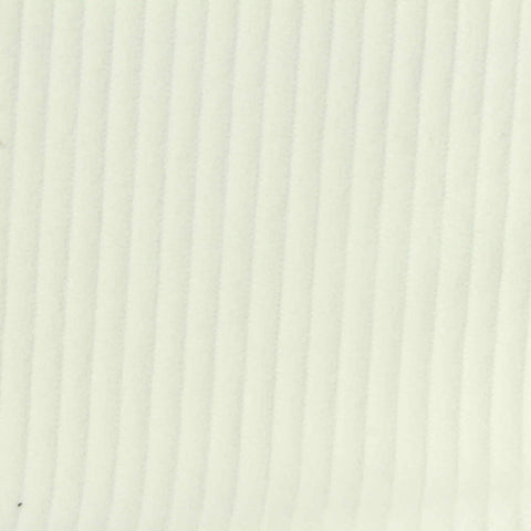 Cream Vertical-Stripe Jacquard, Polyester, 270 gsm