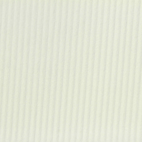 100% Polyester Corduroy Fabric, 180 gsm, 150 cm — White, ref EF-268518
