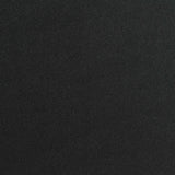 Polyester Stretch Linen-Look Fabric, 300 gsm, 165 cm — Black