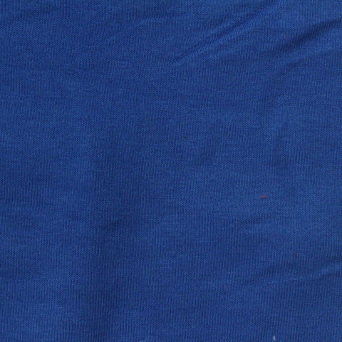 Cotton Stretch Rib Knit Fabric, 220 gsm, 152 cm — Blue, ref EF-268550