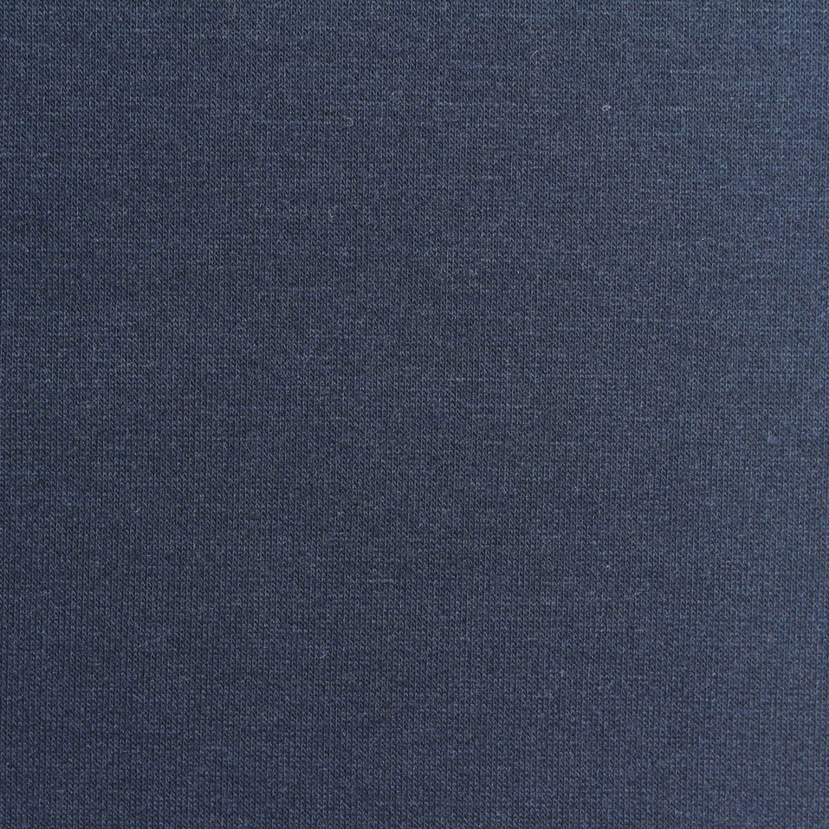 Dark Blue Marl French Terry, Poly-Viscose, 240 gsm