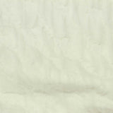 Cream Tone-on-Tone Floral Interlock Knit, Polyester