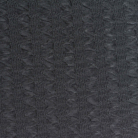 Jacquard Polyester Stretch Warp Knit Fabric, 200 gsm, 160 cm — Grey