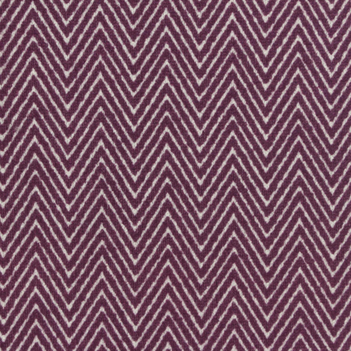 Purple Zigzag Chunky Knit, Polyester