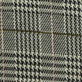 Black Houndstooth Jacquard, Polyester