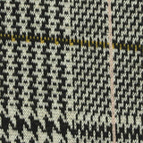 Black Houndstooth Jacquard, Polyester — texture