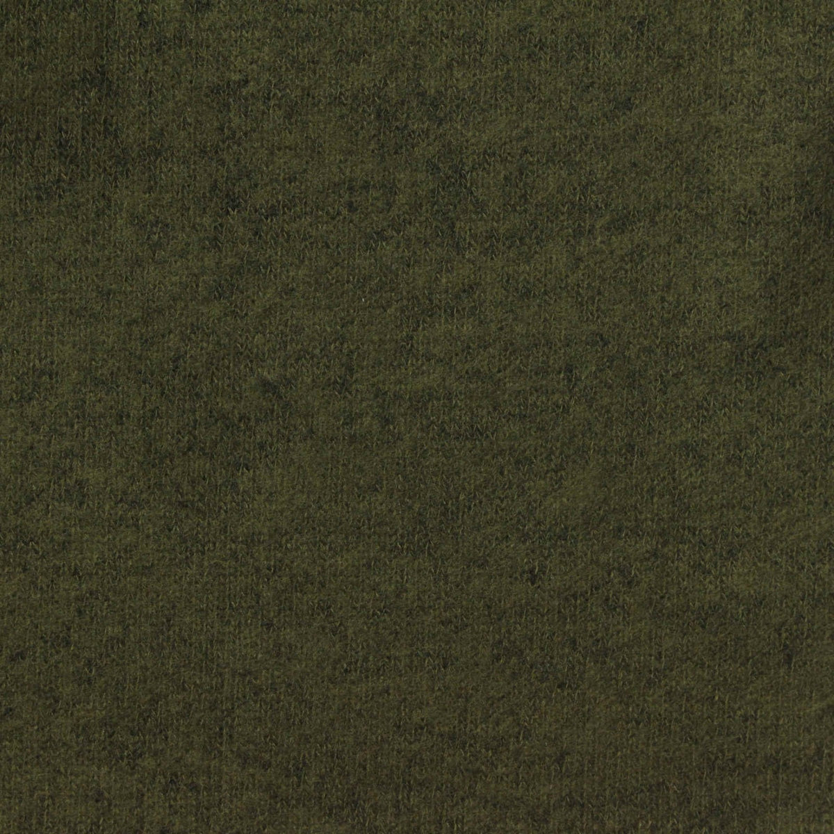 Dark Olive Marl Chunky Knit, Viscose-Poly, 230 gsm