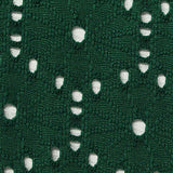 Dark Green Openwork Jacquard, Polyester — texture