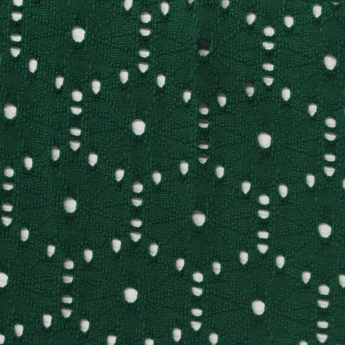 Dark Green Openwork Jacquard, Polyester