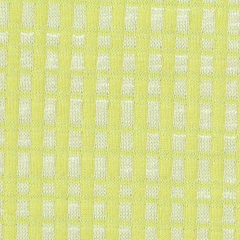 Jacquard Viscose Polyester Stretch Jersey Knit Fabric, 200 gsm, 160 cm — Yellow