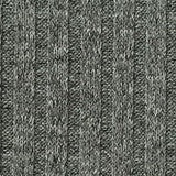 Grey Heathered-Marl Rib Knit, Polyester — texture