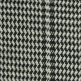 Black Houndstooth Jacquard, Poly-Viscose — texture