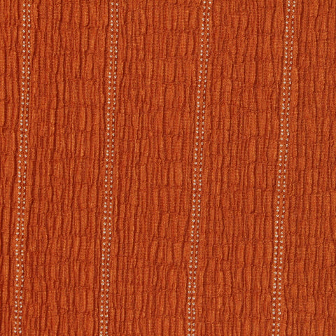 White Vertical-Stripe Crepe, Polyester, 180 gsm