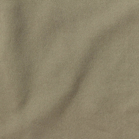 Polyester Stretch Milk Silk Knit Fabric, 170 gsm, 160 cm — Khaki