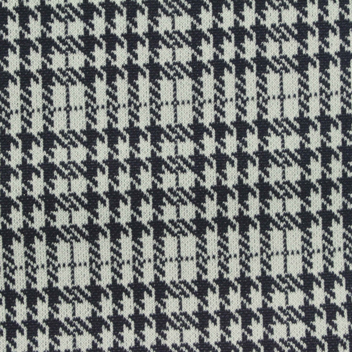 Black Houndstooth Jacquard, Polyester, 290 gsm, 160 cm, ref EF-268635
