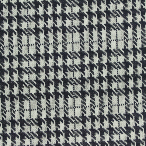 Black Houndstooth Jacquard, Polyester, 290 gsm, 160 cm, ref EF-268635