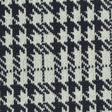 Black Houndstooth Jacquard, Polyester — texture