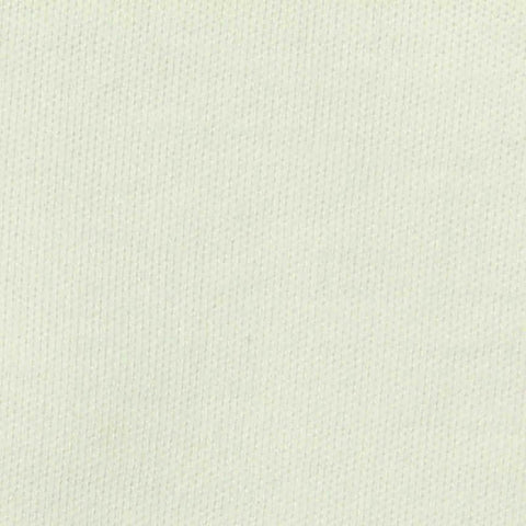 100% Cotton Interlock Knit Fabric, 230 gsm, 160 cm — White
