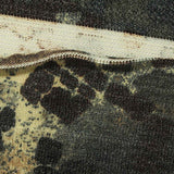Dark Brown Animal Print Jacquard, Polyester — texture