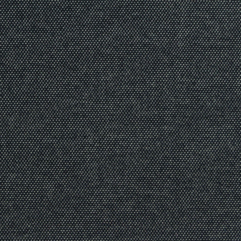 Navy Marl Interlock Knit, Poly-Viscose