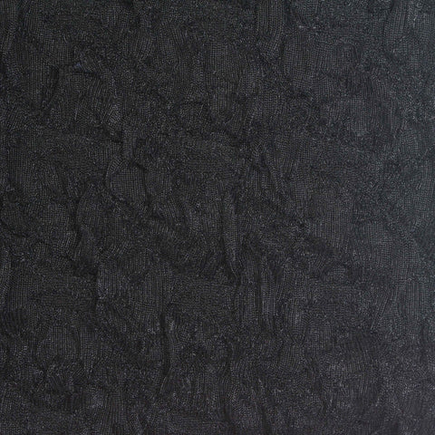 Black Tone-on-Tone Jacquard, Polyester, 210 gsm