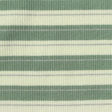 Green Horizontal-Stripe Rib Knit, Viscose
