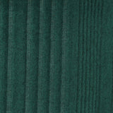 Dark Green Vertical-Stripe Rib Knit, Polyester