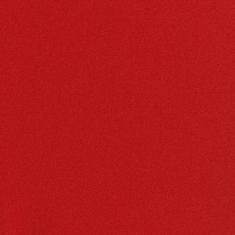 Polyester Stretch Linen-Look Fabric, 260 gsm, 160 cm — Red
