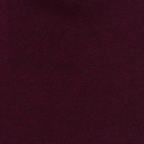 Brushed Viscose Polyester Stretch Chunky Knit Fabric, 210 gsm, 160 cm — Red