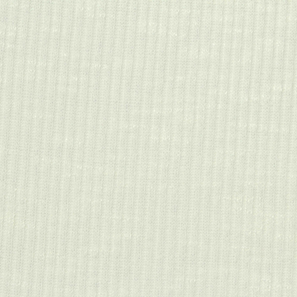 Slub Viscose Polyester Stretch Rib Knit Fabric, 270 gsm, 140 cm — White
