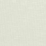 Slub Viscose Polyester Stretch Rib Knit Fabric, 270 gsm, 140 cm — White