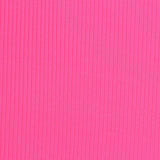 100% Polyester Rib Knit Fabric, 180 gsm, 120 cm — Pink