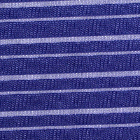 Purple Horizontal-Stripe Knit, Polyester, 170 gsm
