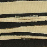 Black Zebra Jersey Knit, Polyester — texture