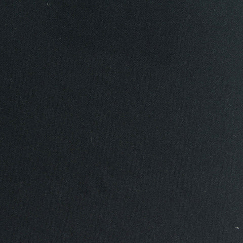 Brushed Polyester Stretch Sateen Fabric, 240 gsm, 160 cm — Black