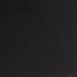 Viscose Polyester Stretch Rib Knit Fabric, 320 gsm, 140 cm — Black