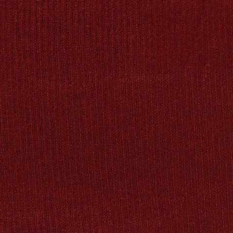 Viscose Nylon Blend Stretch Rib Knit Fabric, 380 gsm, 160 cm — Red