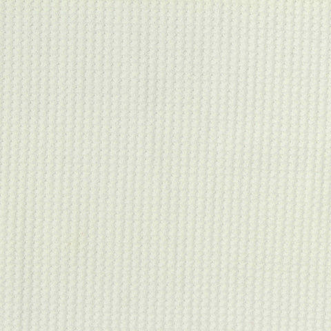 Polyester Stretch Waffle Knit Fabric, 320 gsm, 160 cm — White