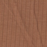 Rib Knit Fabric, 200 gsm, 140 cm — Brown